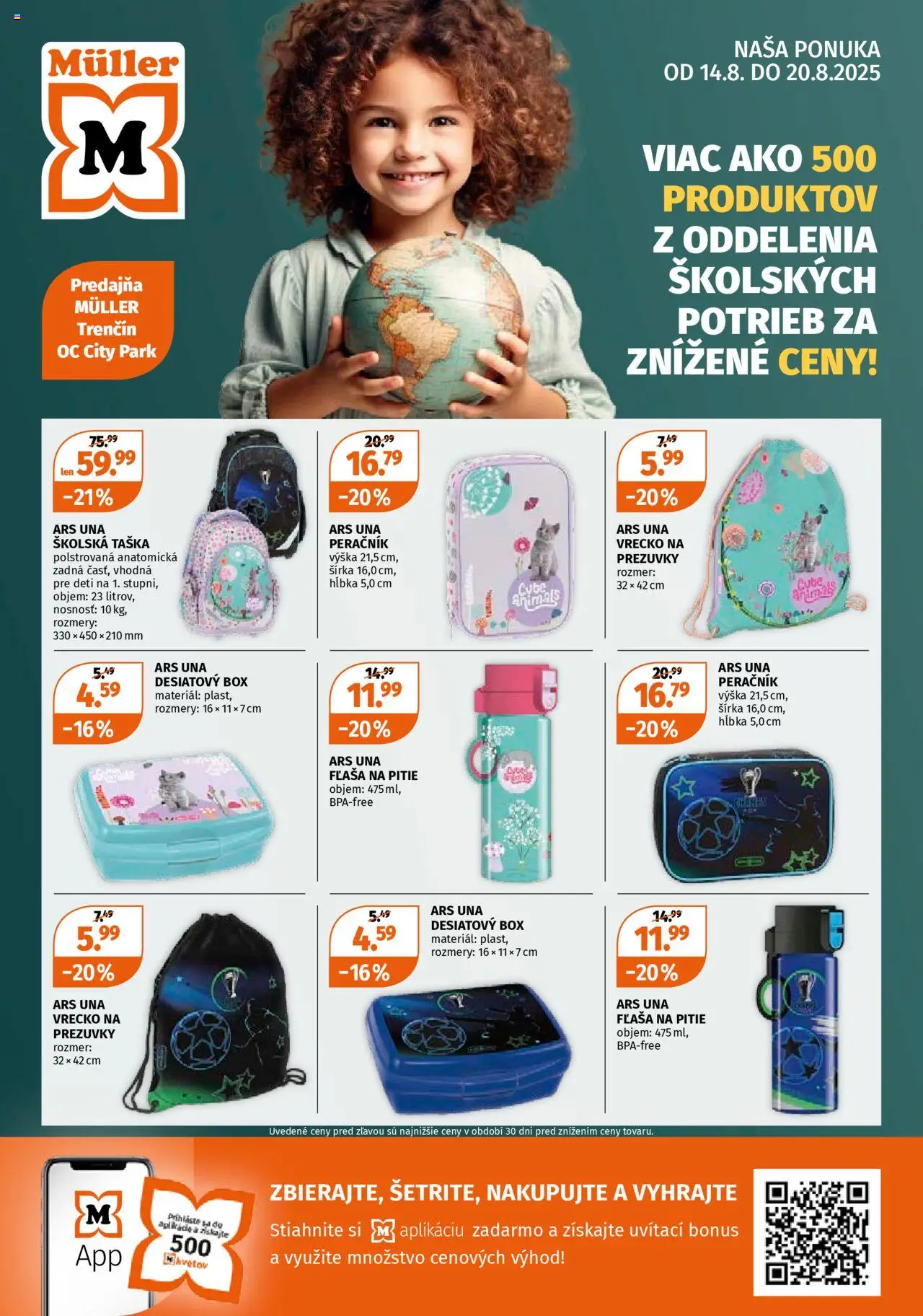 Müller Leták (14.08. - 20.08.2025) - Akčná ponuka