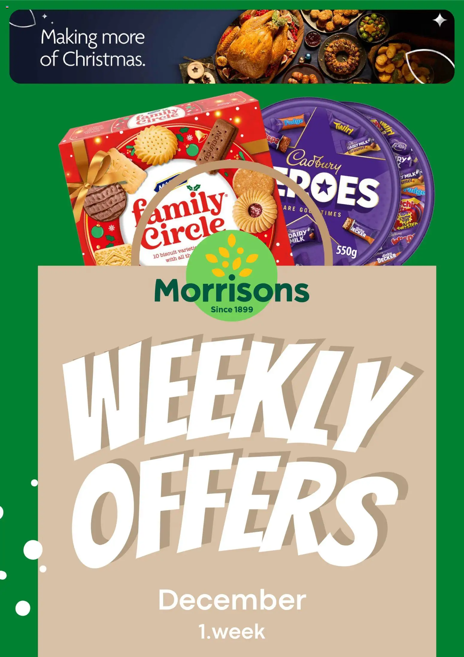 Preview of Morrisons Weekly offers valid from 01/12/2025