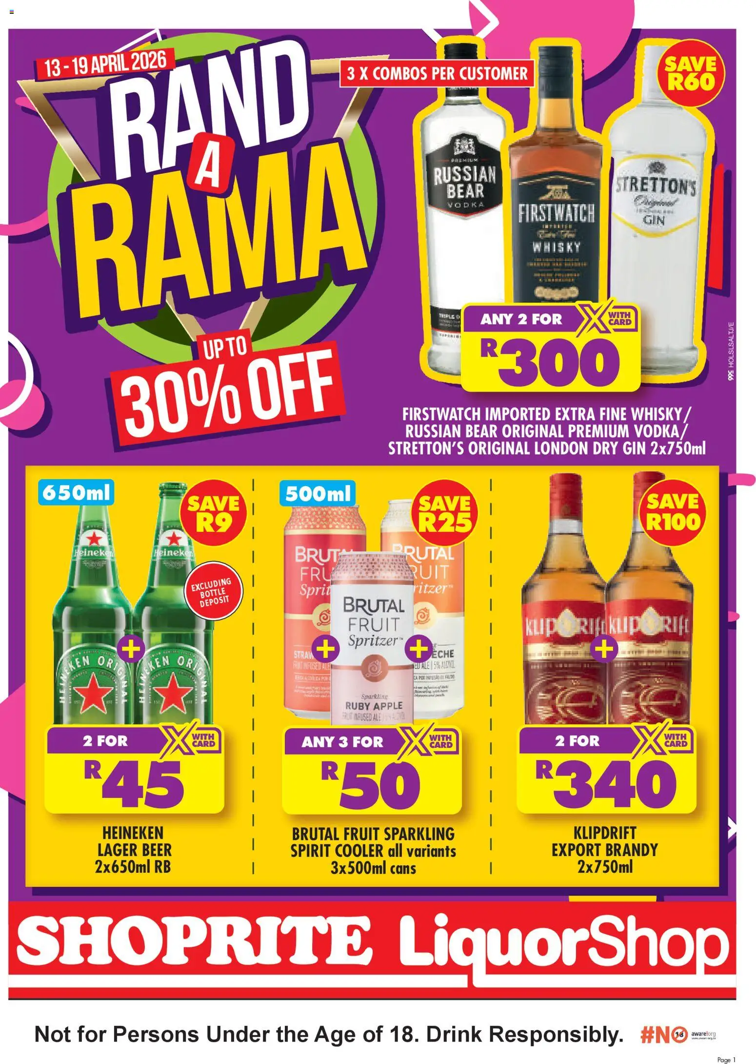 Preview of Shoprite flyer valid from 13/04/2026