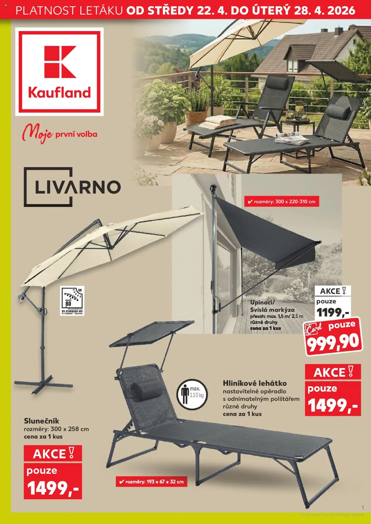 Náhled nabídky: Kaufland Kaufland leták - Praha 8 platný od 22.04.2026