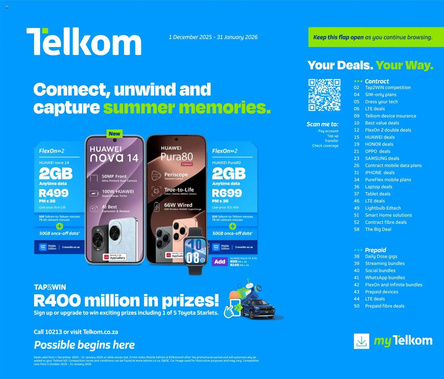 Preview of Telkom flyer valid from 01/12/2025
