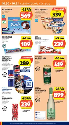 Aldi - Akciós újság Aldi megtekintése, amely érvényes 2025.10.30.-től | Oldal: 12