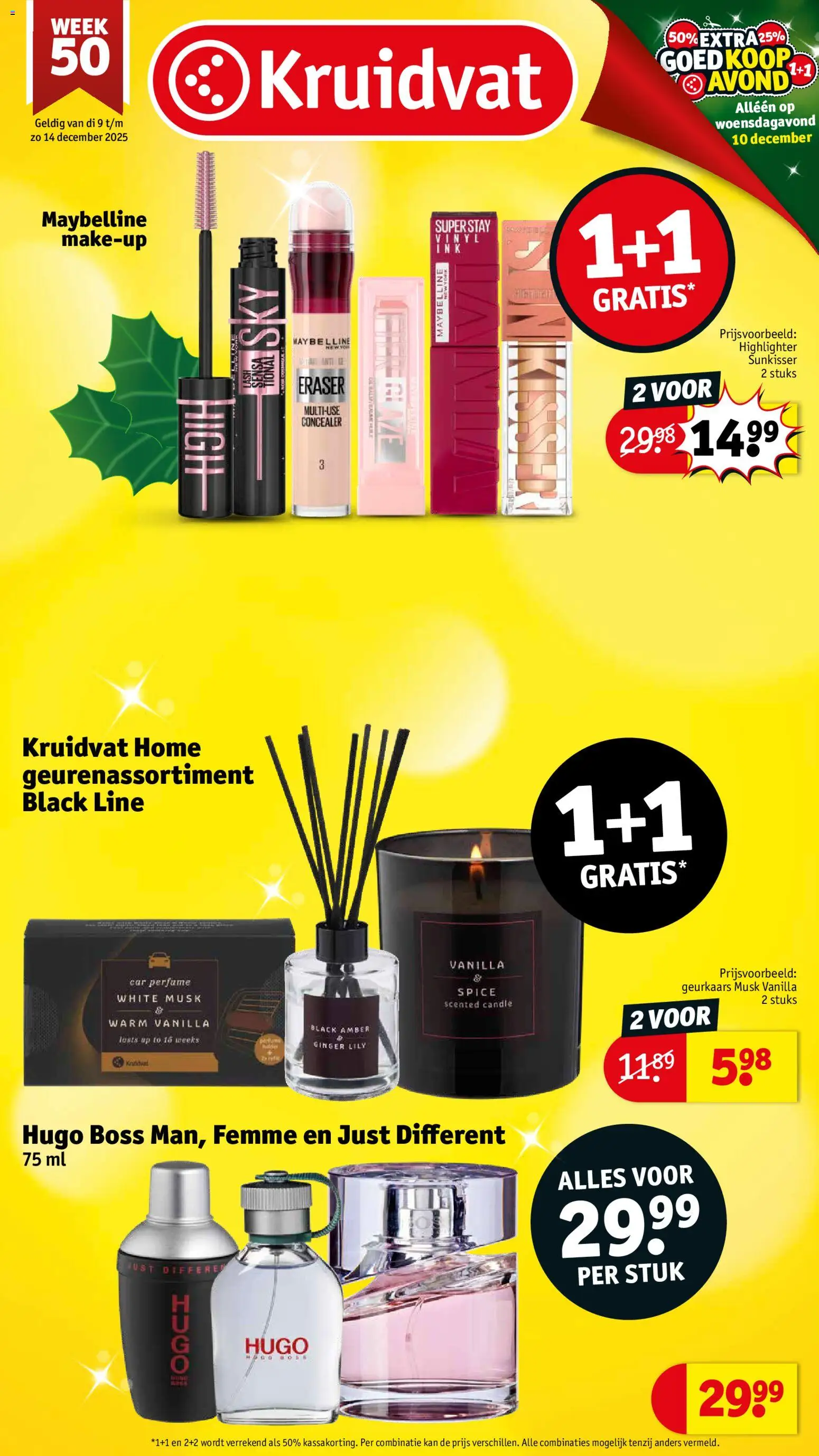 Voorbeeld van Folder week 50 van winkel Kruidvat geldig vanaf 09-12-2025