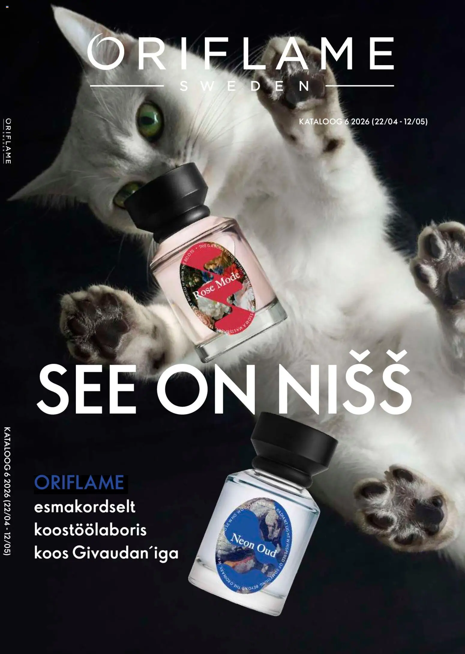Oriflame kliendilehe eelvaade alates 22.04.2026