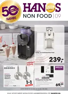 Voorbeeld van Hanos folder - Non food van winkel Hanos geldig vanaf 20-04-2026