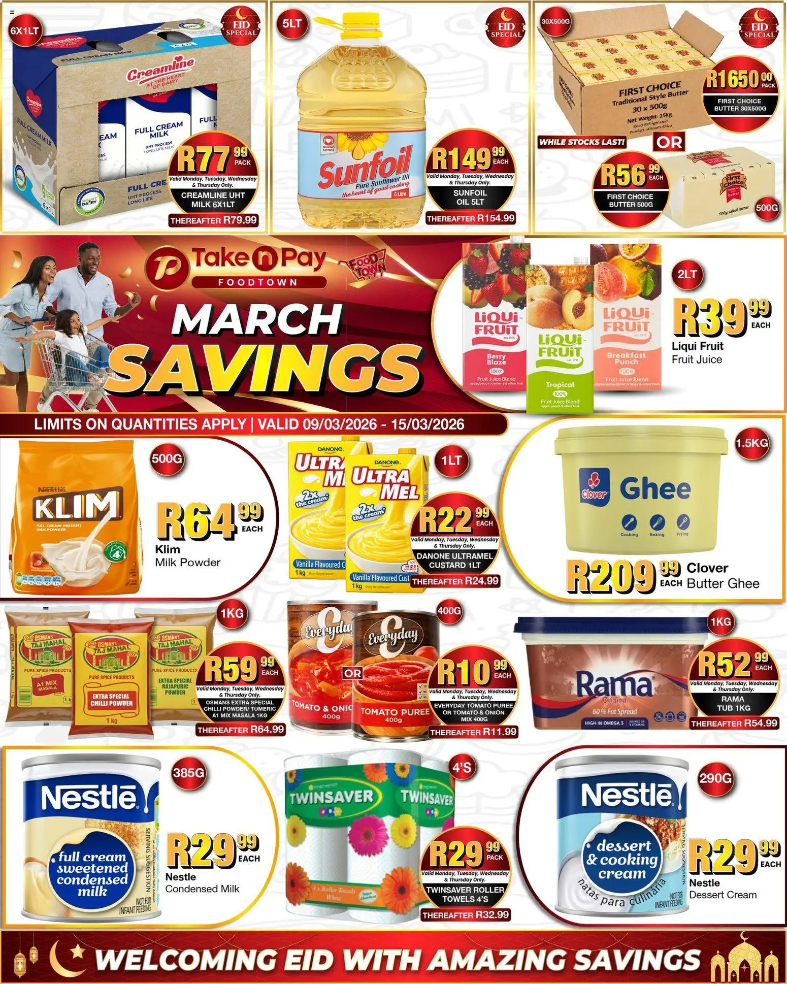 Preview of Take n Pay flyer valid from 09/03/2026