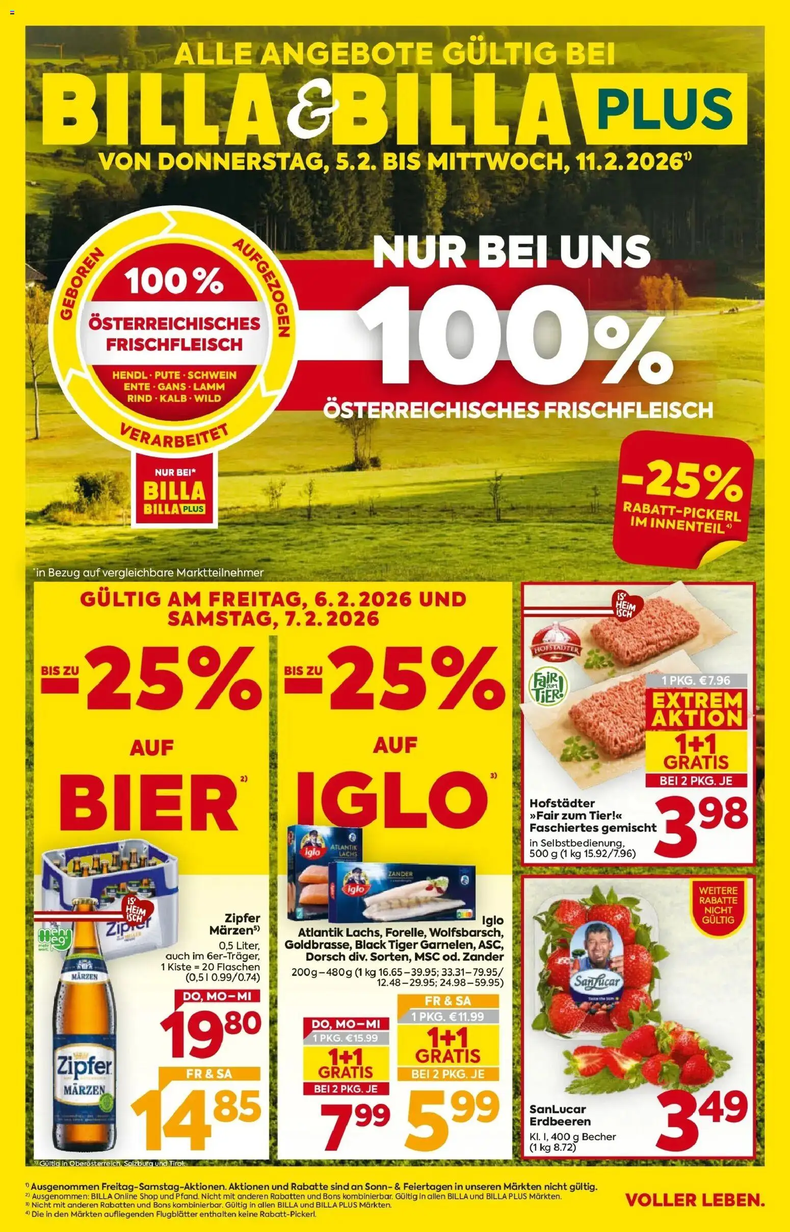 Vorschau der Angebote: Billa BILLA: Flugblatt gültig bei BILLA & BILLA PLUS gültig ab 04.02.2026