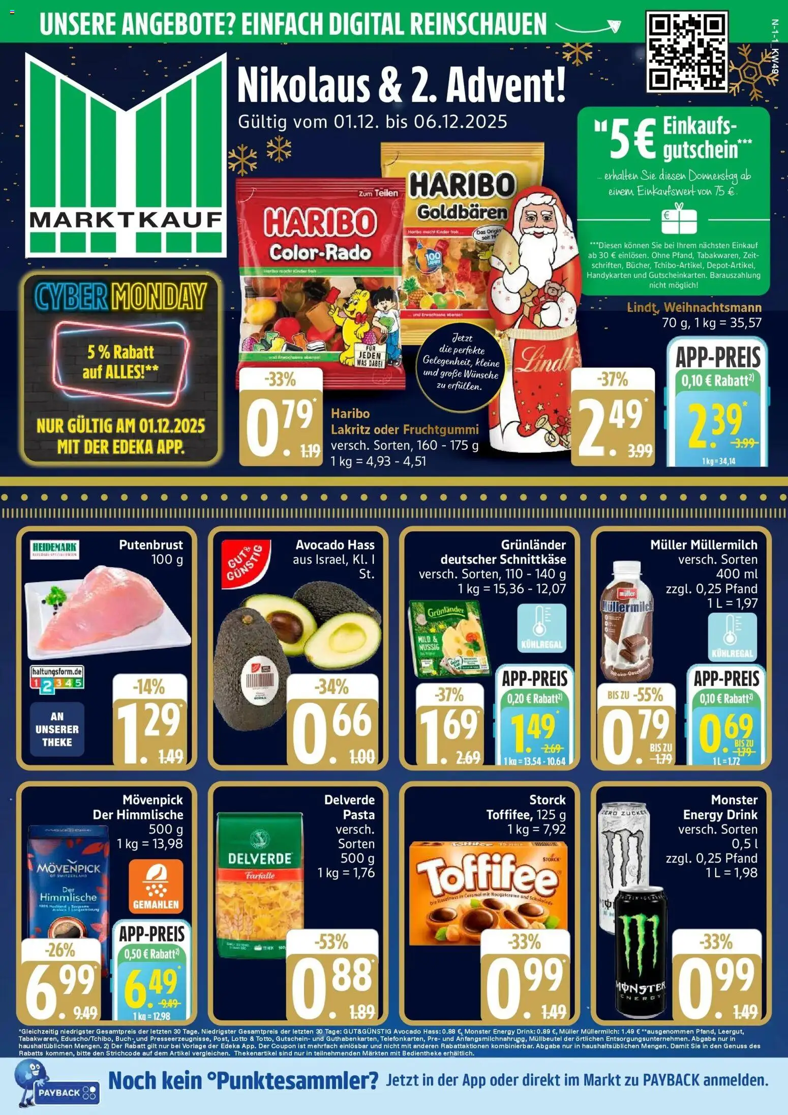 Vorschau von dem Prospekt des Geschäftes Marktkauf, gültig ab dem 30.11.2025