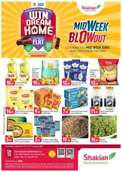 Preview of the catalogue Midweek Blow Out - S01, International City, Spain Cluster of store Shaklan valid from 12 Jan, 2026