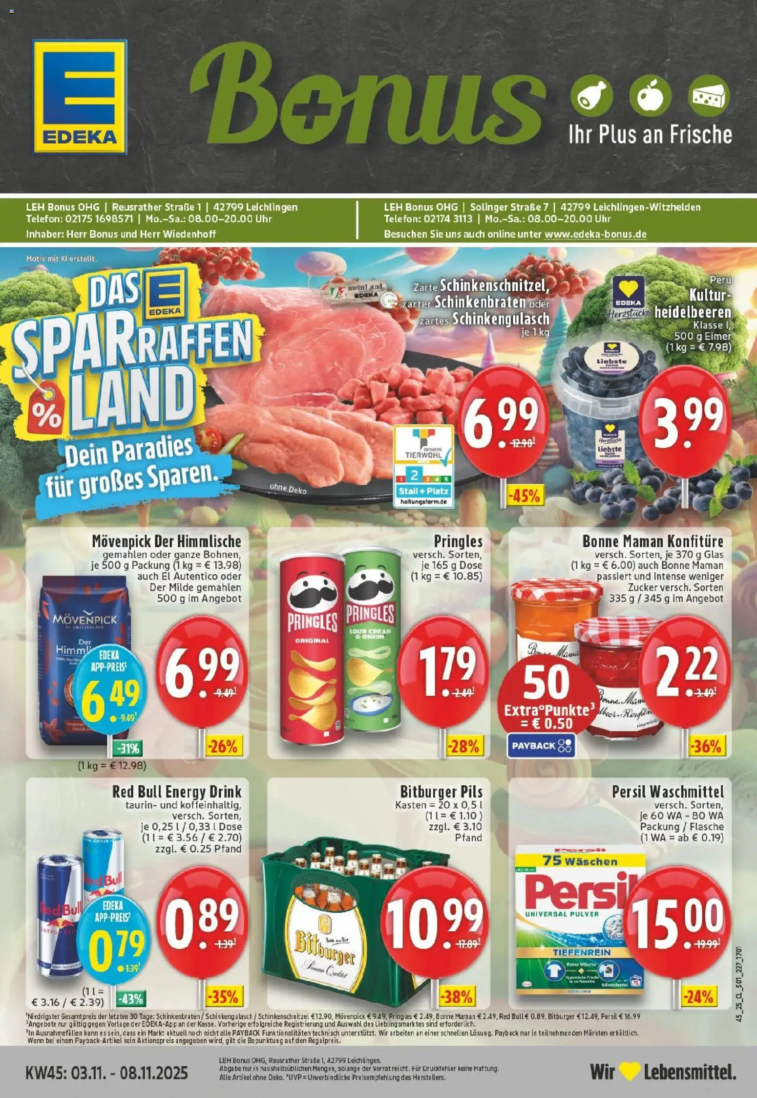 Vorschau von dem Prospekt des Geschäftes Edeka, gültig ab dem 02.11.2025