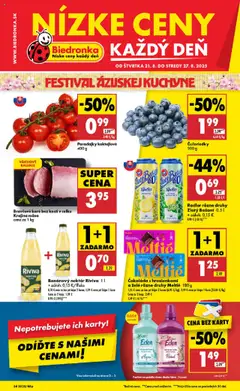 Náhľad Biedronka letáku platného od 21.08.2025