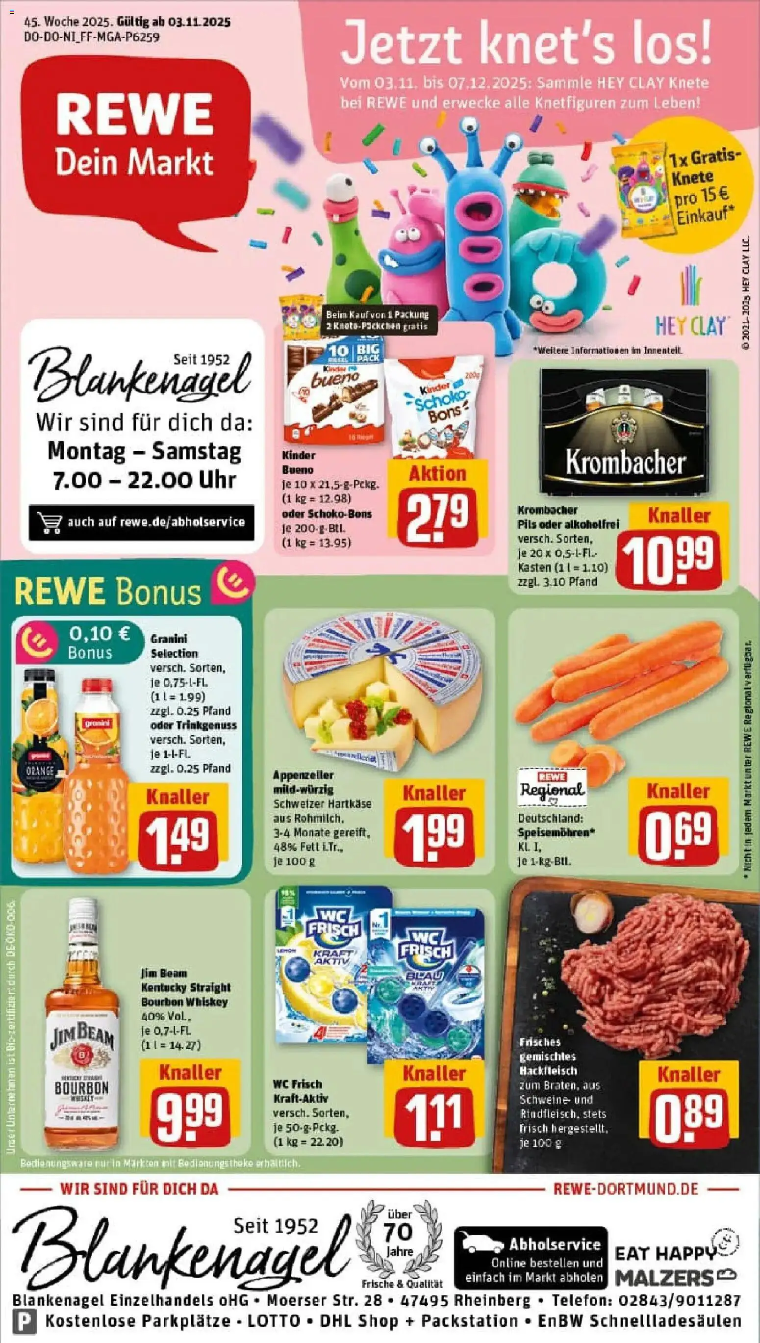 Vorschau von dem Prospekt des Geschäftes Rewe, gültig ab dem 02.11.2025