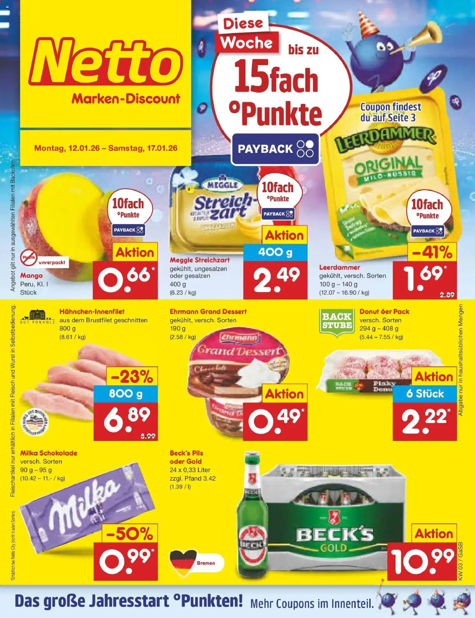Vorschau von dem Prospekt des Geschäftes Netto Marken-Discount, gültig ab dem 12.01.2026