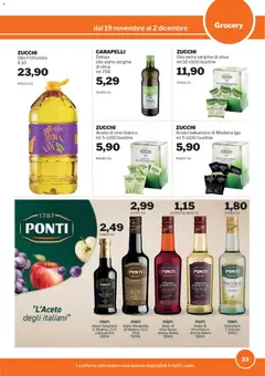 Anteprima dell'opuscolo Attuale volantino dal negozio Sogegross valido da 19/11/2025 | Pagina: 33