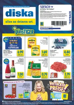 Vorschau von dem Prospekt des Geschäftes Diska, gültig ab dem 20.04.2026