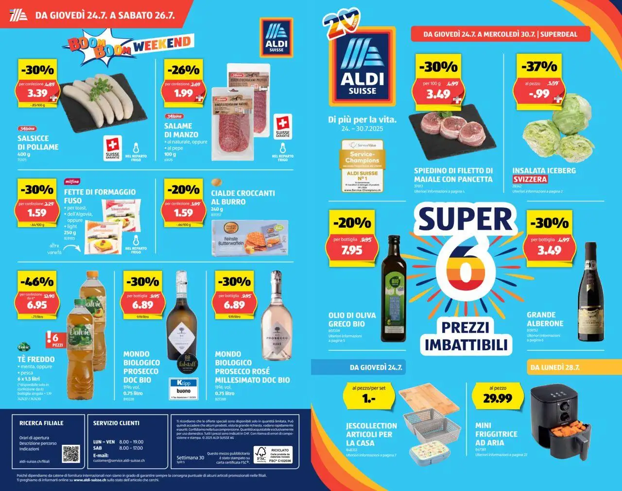 Aldi Volantino ab 24.07.2025 - Seitennummer 1