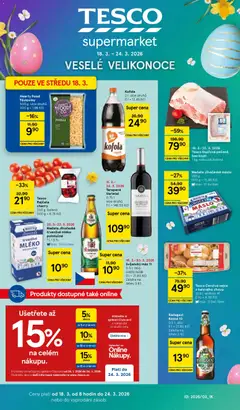 Náhled nabídky: Tesco Tesco leták - Supermarket platný od 18.03.2026