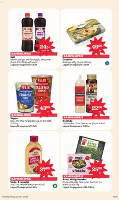 Förhandsgranska reklamblad Aktuella reklamblad Hemköp från butik Hemköp gäller från 10/11/2025 | Sida : 10