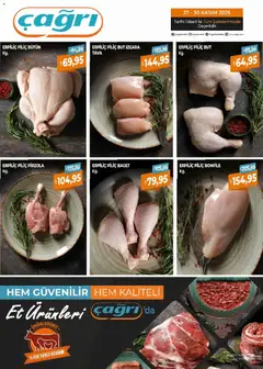 Çağrı Market Kasap Katalog 27.11.2025 - Broşürünün önizlemesi