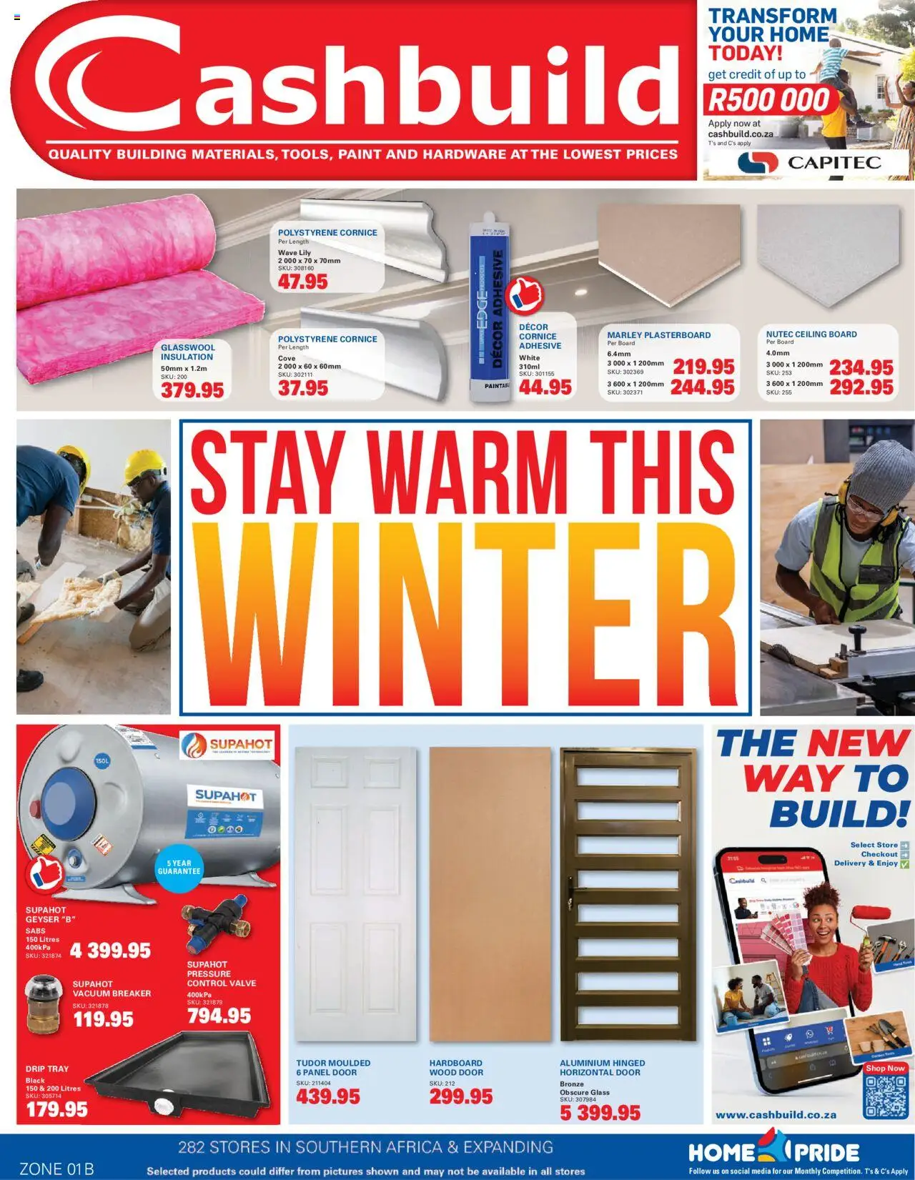 Cashbuild Gauteng - Catalogue from 21/07 - 24/08/2025 > Promotions