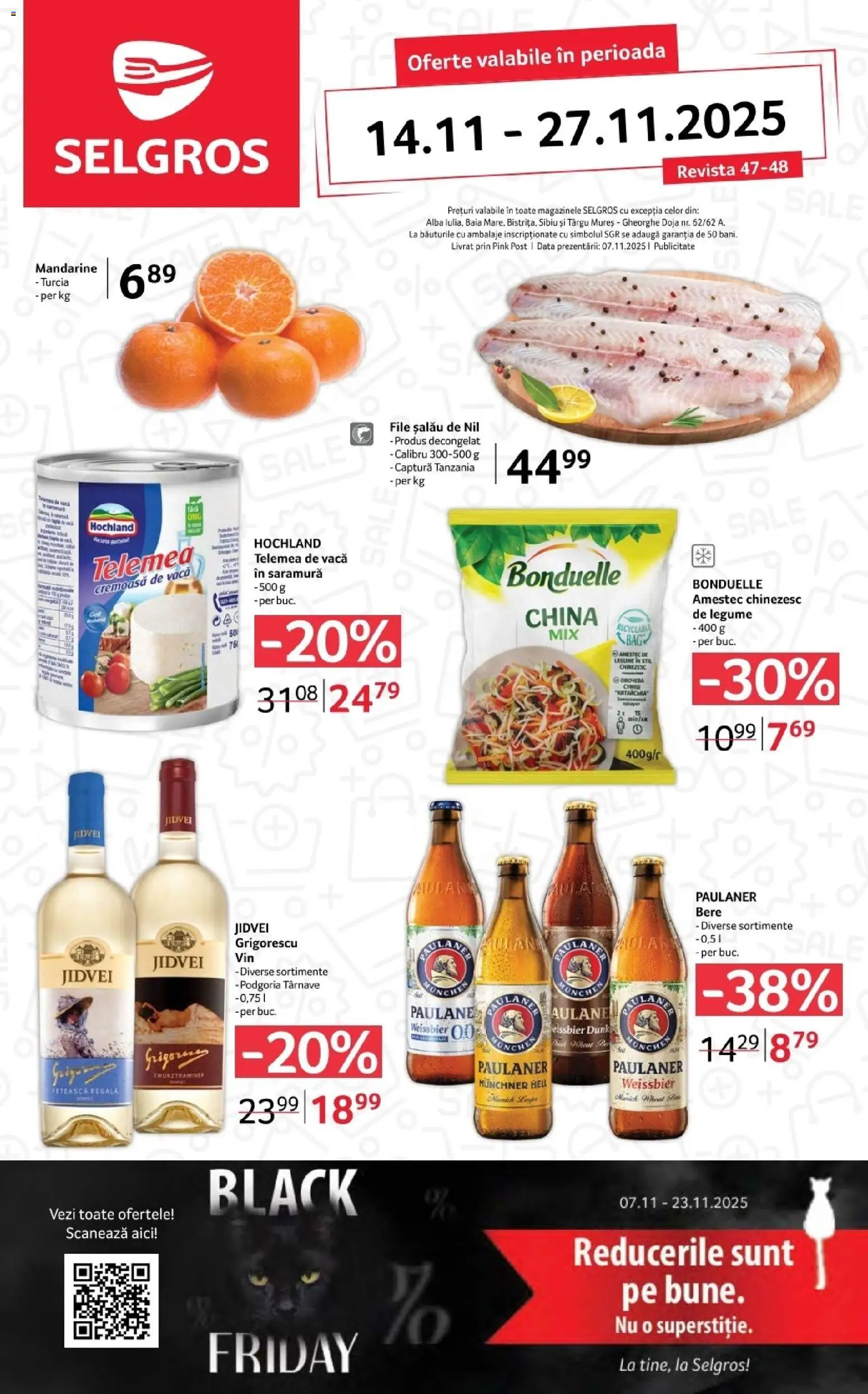 Previzualizarea de cataloage: Selgros Catalog - Food valabil de la 14.11.2025