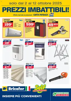 Anteprima dell'opuscolo Attuale volantino dal negozio Bricofer valido da 02/10/2025