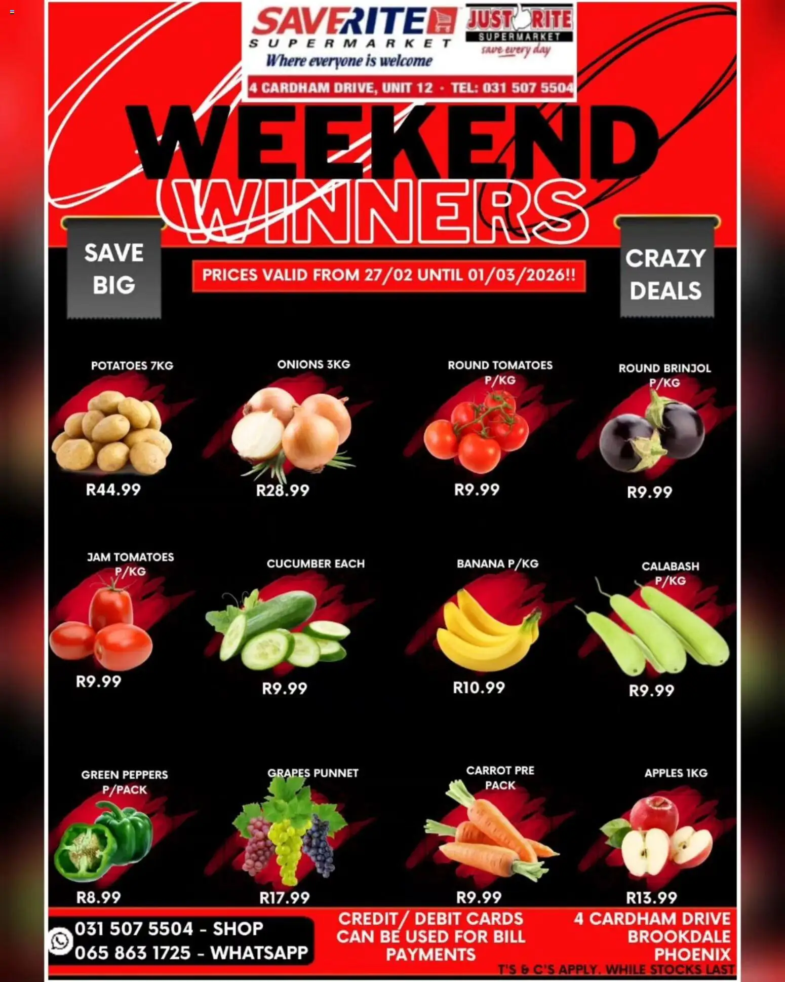 Preview of Saverite flyer valid from 27/02/2026