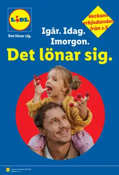 Förhandsgranska reklamblad Aktuella reklamblad Lidl - Gäller från butik Lidl gäller från 22/09/2025