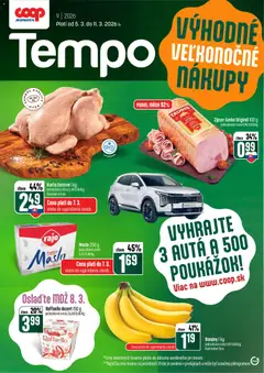 Náhľad COOP Jednota letáku platného od 05.03.2026