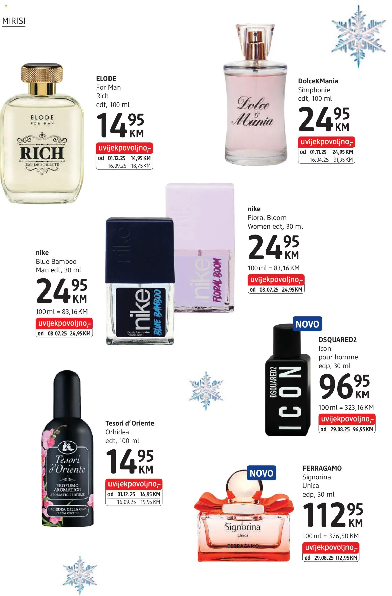 Pregled letka Katalog trgovine DM Drogerie vrijedi od 2025.12.01