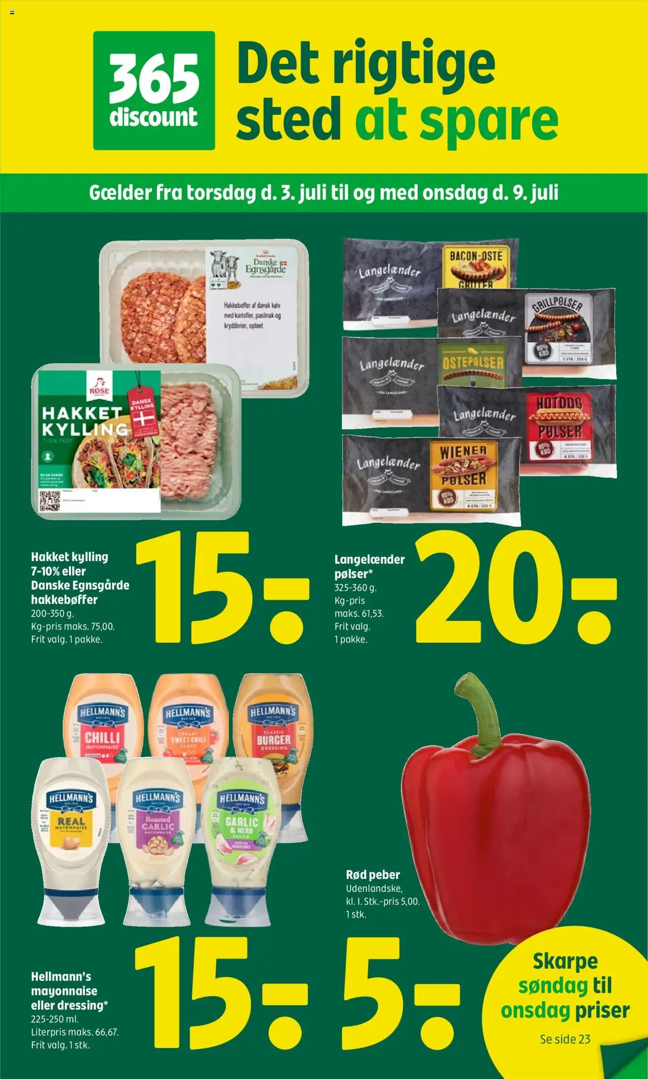 Coop 365 tilbudsavis gyldig fra 03/07/2025 - side 1