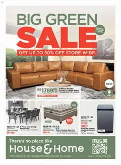 Preview of House and Home flyer valid from 21/07/2025