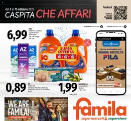 Anteprima dell'opuscolo Volantino Superstore dal negozio Famila valido da 02/10/2025