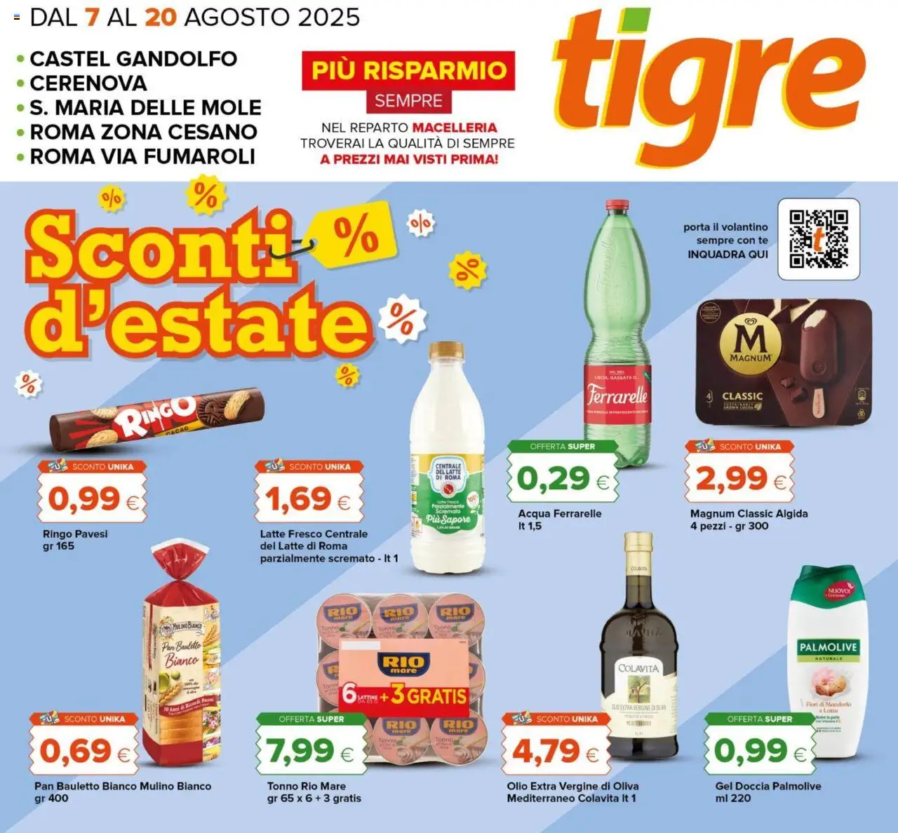 Volantino Tigre valido da 07/08/2025 numero di pagina 1