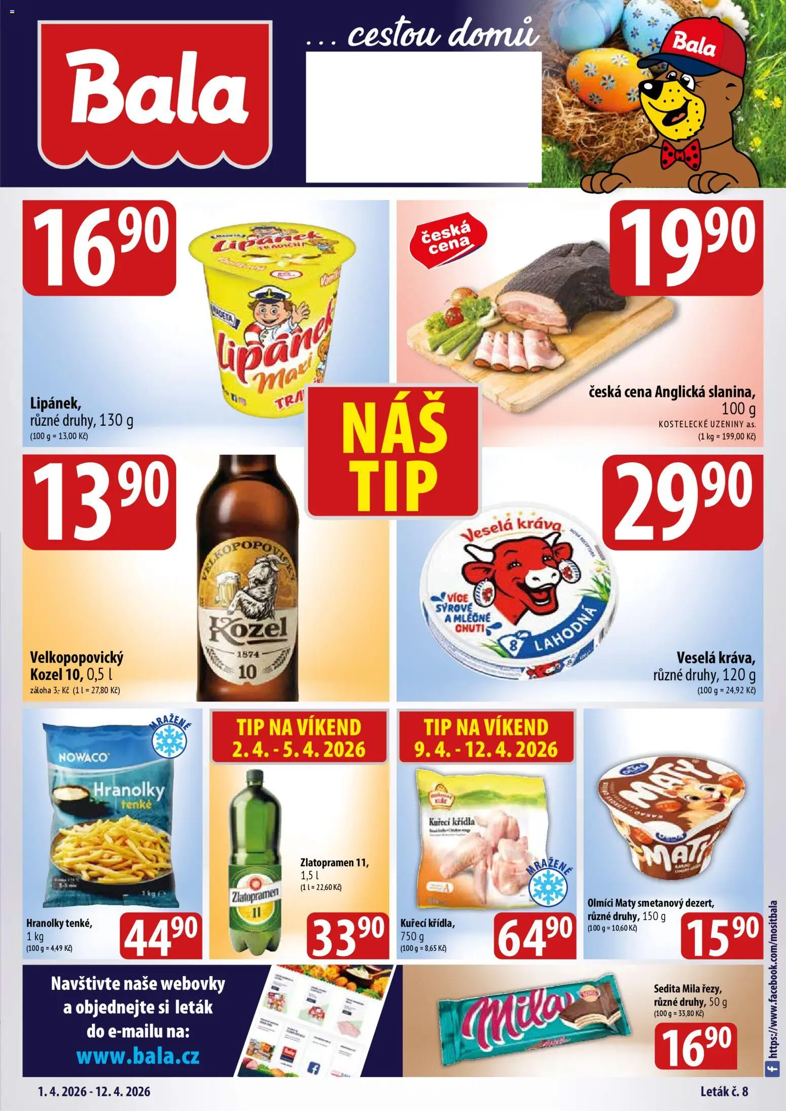 Náhled nabídky: BALA BALA velký leták platný od 01.04.2026