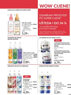 Pregled letka Katalog mesiac/rok trgovine Avon vrijedi od 30.09.2025 | Stranica: 215
