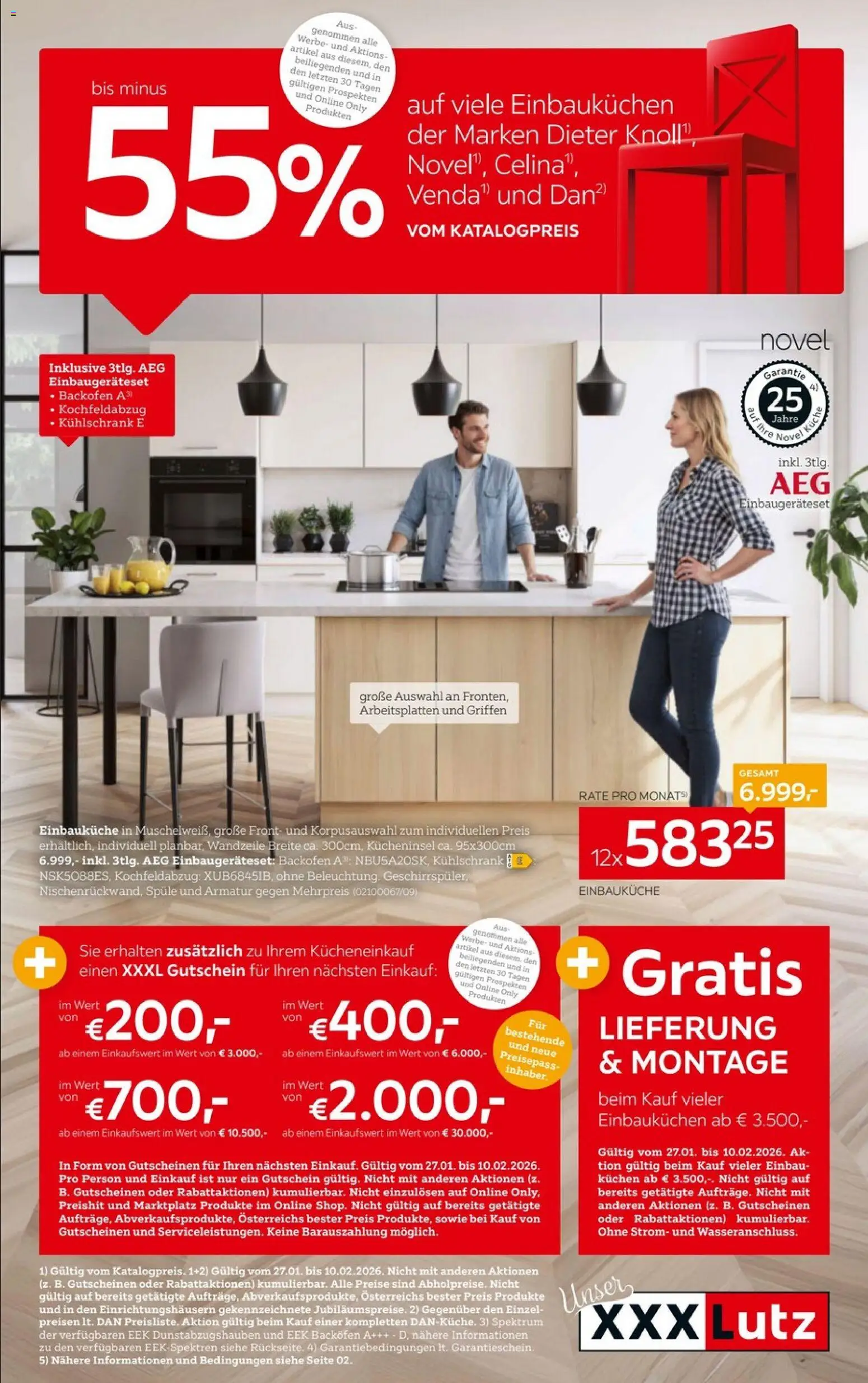 Vorschau der Angebote: XXXLutz Küchen gültig ab 27.01.2026