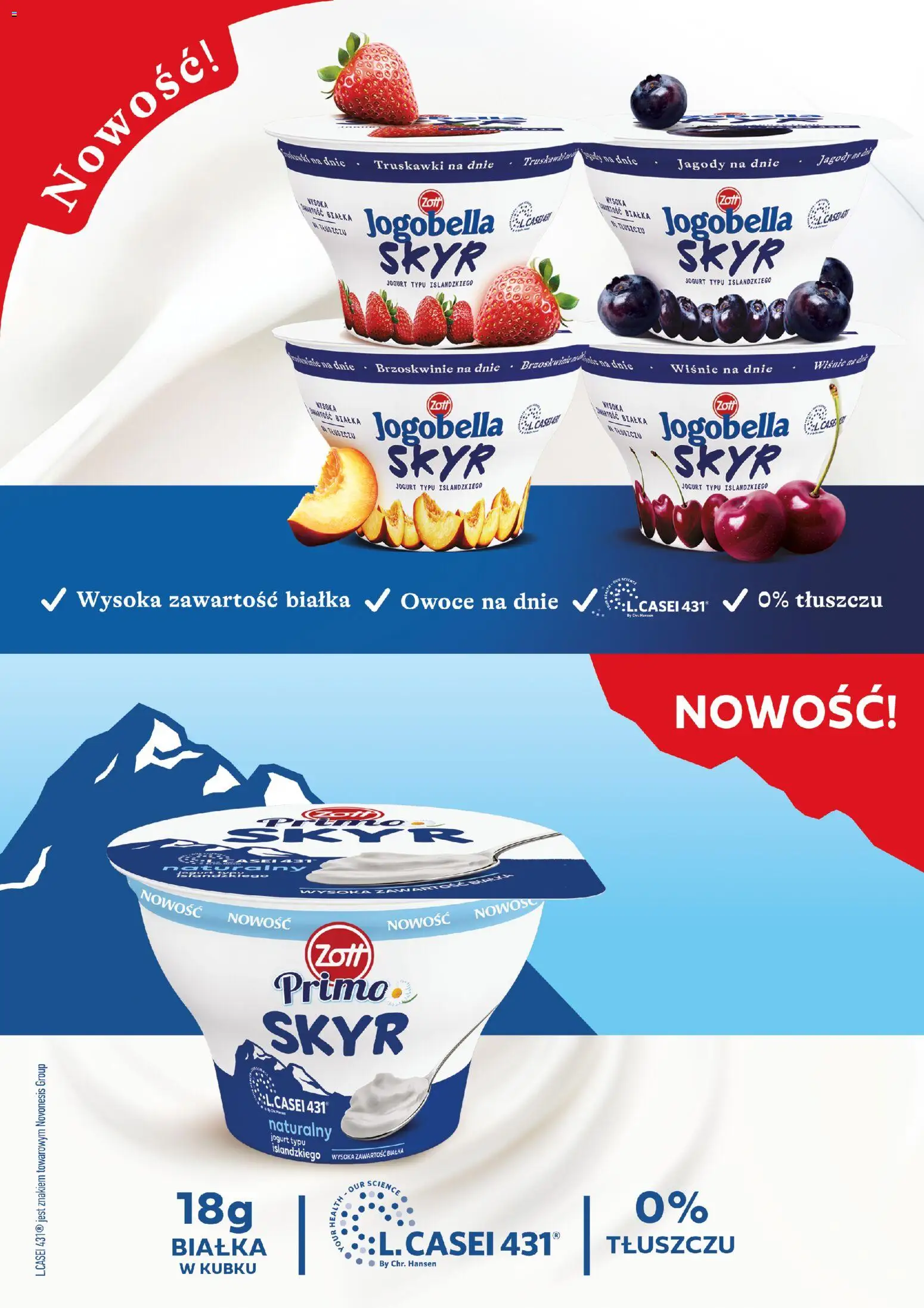 Pogląd gazetki "Zott Skyr" ze sklepu Makro ważnej od 13.11.2025