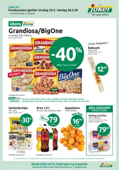 Forhåndsvis Kundeavis fra butikk Joker gyldig fra 24/02/2026