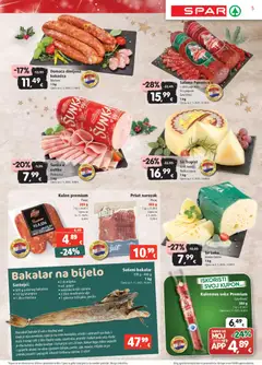 Pregled letka Katalog trgovine Spar vrijedi od 03.12.2025 | Stranica: 5