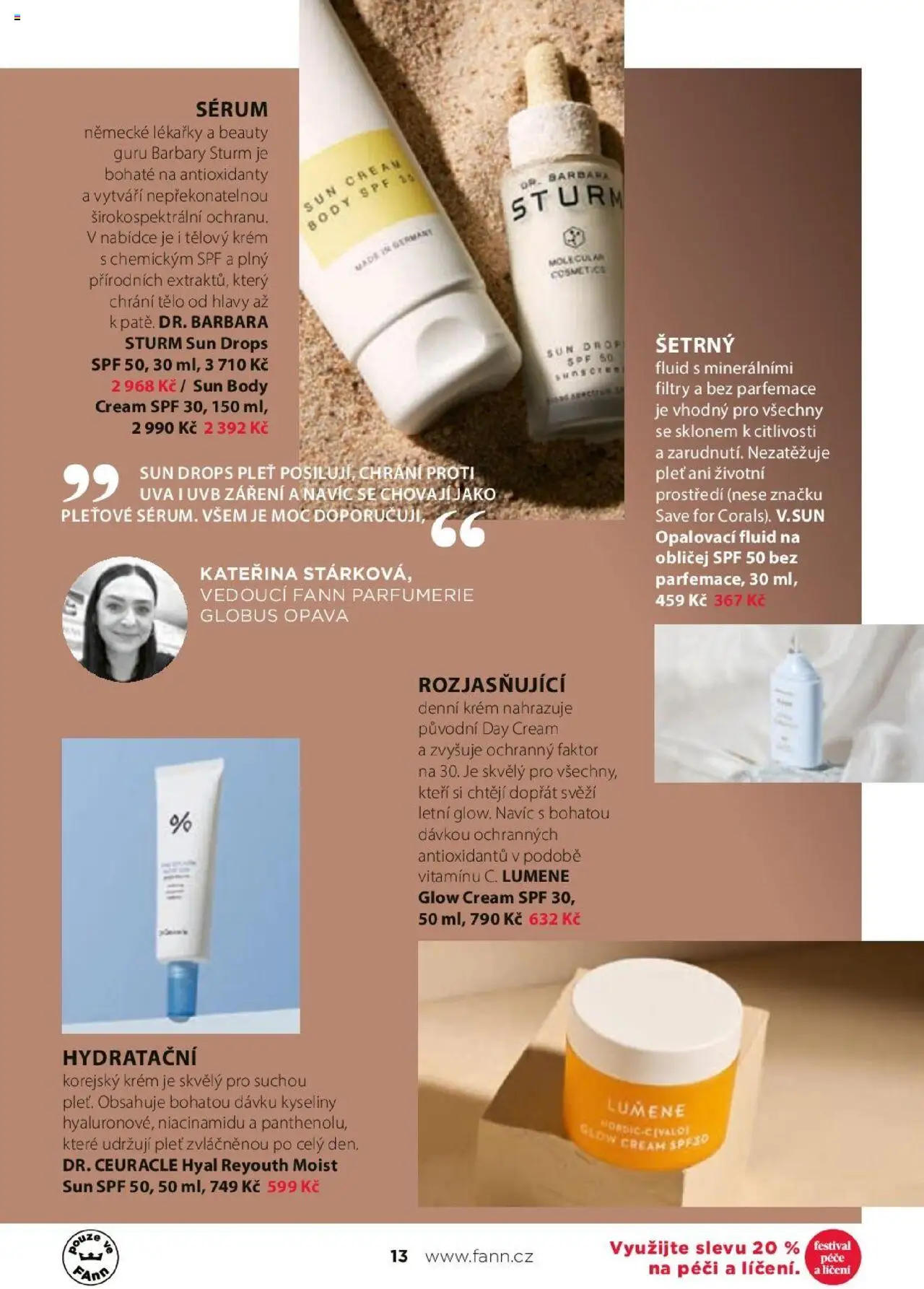  FAnn parfumerie Katalog léto 2025 (od pátku 30.05.2025) - strana 13 - Globus, Body, Sérum, Krém, Tělový krém