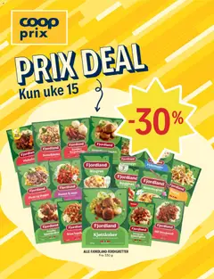 Forhåndsvis Coop Prix kundeavis fra butikk Coop Prix gyldig fra 06/04/2026