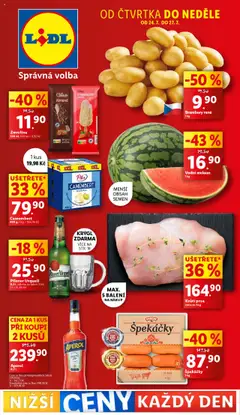 Náhled nabídky: Lidl Leták platný od 24.07.2025