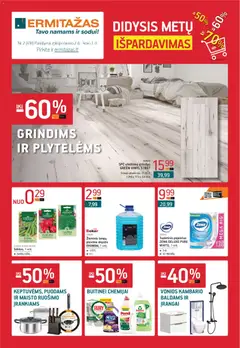 ERMITAŽAS parduotuvės leidinio Leidinys galiojančio nuo 2026.02.02 peržiūra