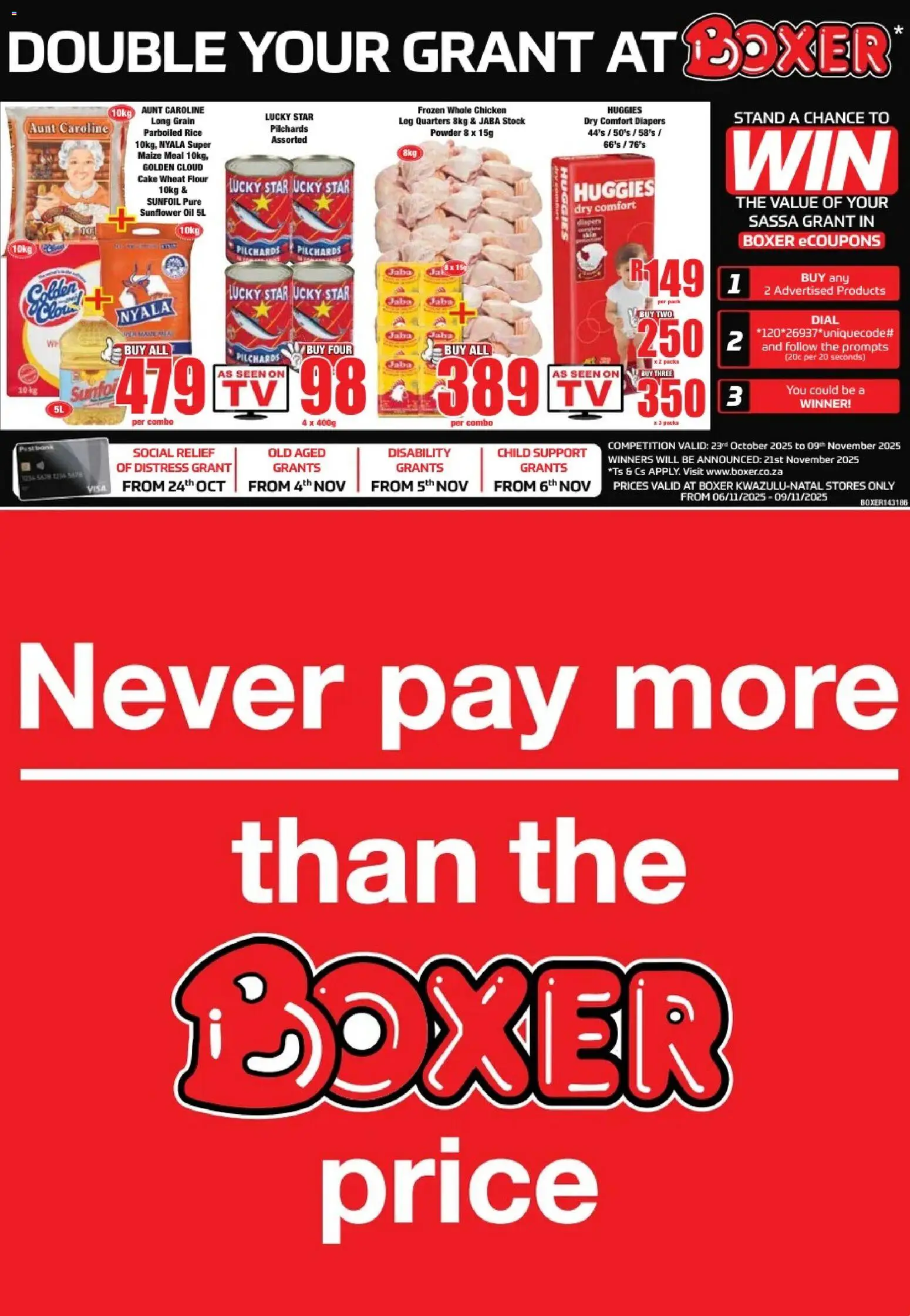 Preview of Boxer flyer valid from 06/11/2025