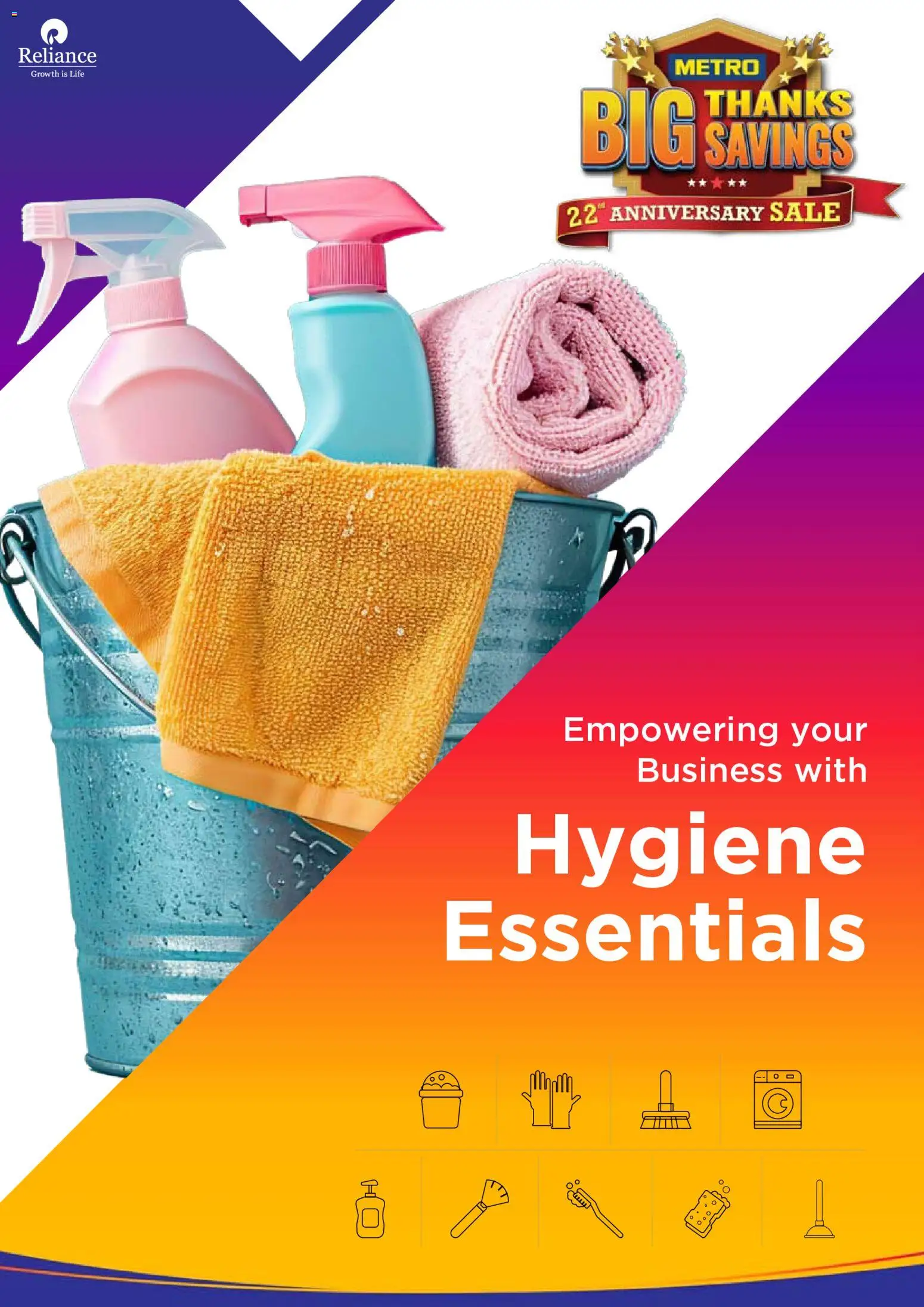 Preview of leaflet Hygiene Essentials from store Metro is valid from 28/10/2025