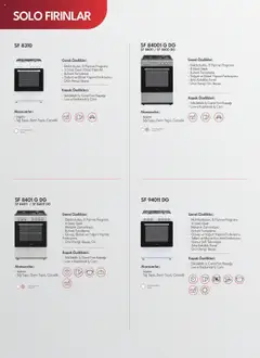 Vestel Beyaz Eşyalar Katalog 03.06.2025 - Broşürünün önizlemesi | Strana: 63