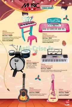 Prévisualisation de Catalogue du magasin King Jouet formulaire valide 25/11/2025 | Page: 119