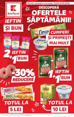 Previzualizarea de cataloage: Kaufland Kaufland Târgu Mureș valabil de la 15.04.2026
