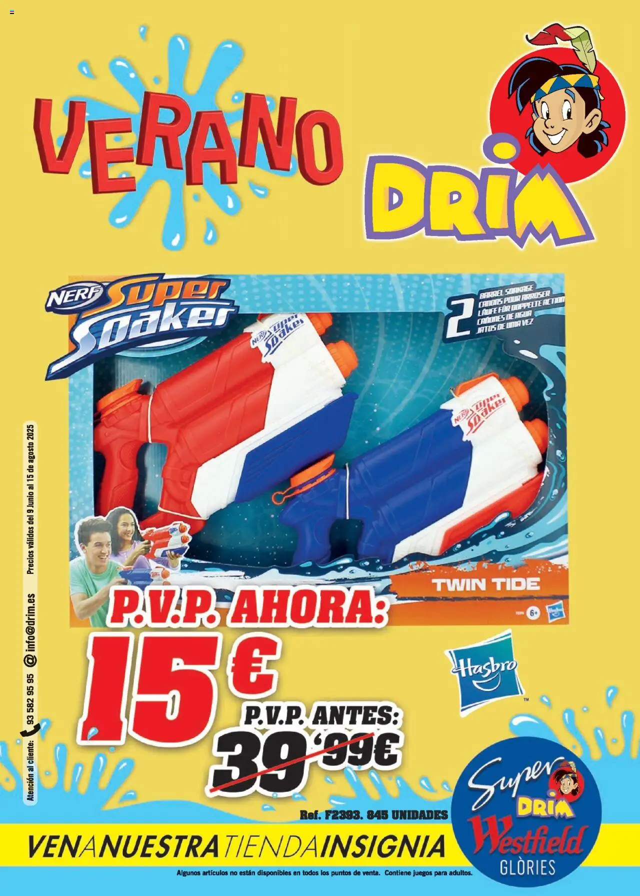 Drim Folleto > 09/06 - 15/08/2025 > Ofertas - Lima, Agua